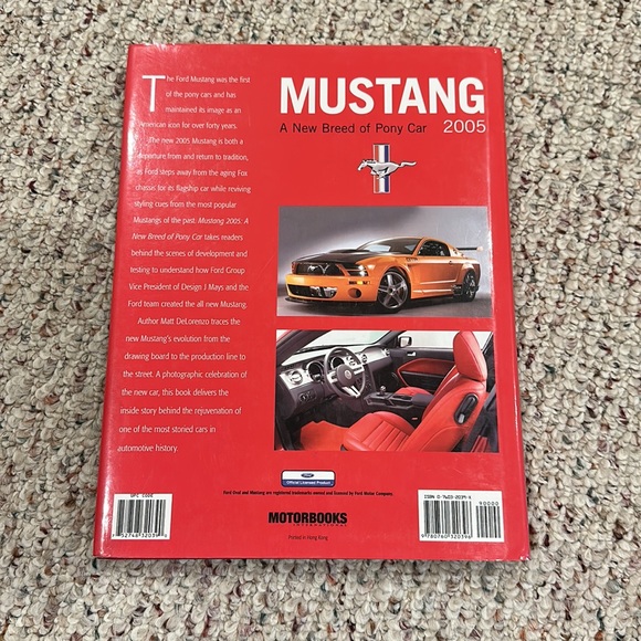 2005 Mustang - A New Breed of Pony Car Coffee Table Book - Picture 3 of 8